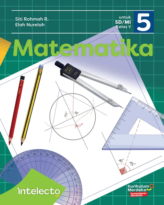 Sampul Buku Matematika Kelas 5 Intelecto