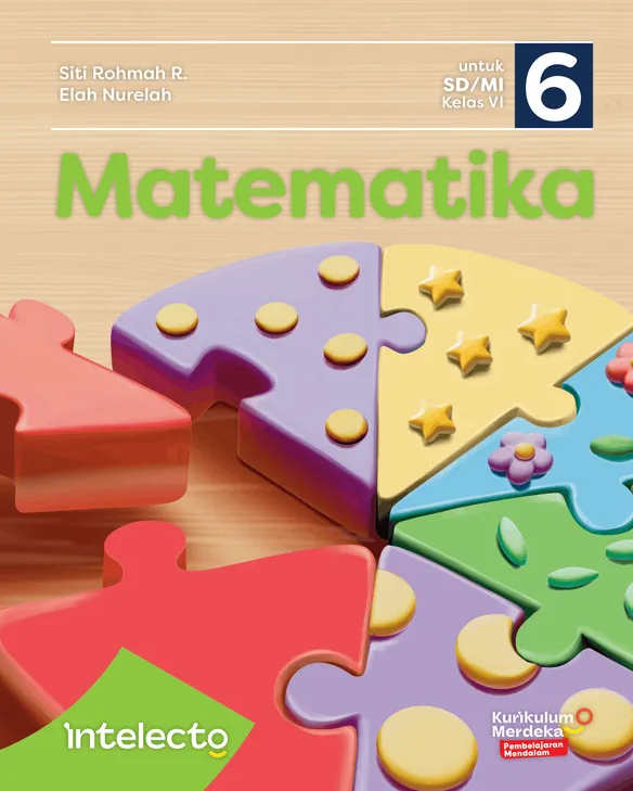 Sampul Matematika untuk SD/MI Kelas VI - Intelecto Erlangga